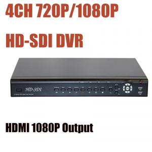 China 720P 1080P HD SDI 4CH CCTV DVR HDMI 1080P Video output Standalone H.264 Security Video Recorder DVR on sale