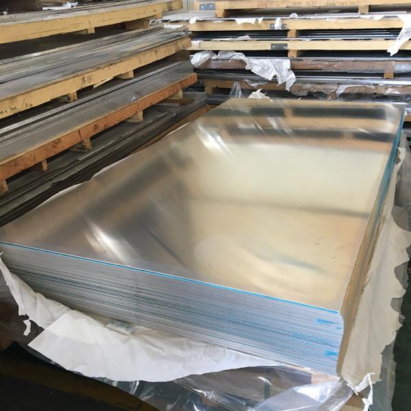1050 2024 Mirror Finish Aluminium Sheet 10mm Thick 20mm