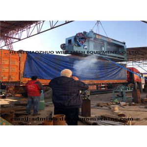 Heavy Duty Hexagonal Mesh Machine , 255m/H Gabion Box Machine