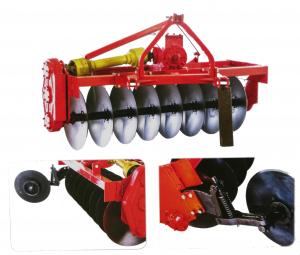 Quality 1LYQ series european standard rotary-driven disc plough, working width 880-1760mm for sale