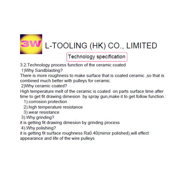 All-Ceramic Guide Wheel Series (Size:D15.8-60mm)