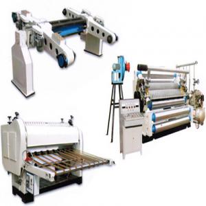 China Production Machine for Single Corrugated Cardboard Production Line on sale