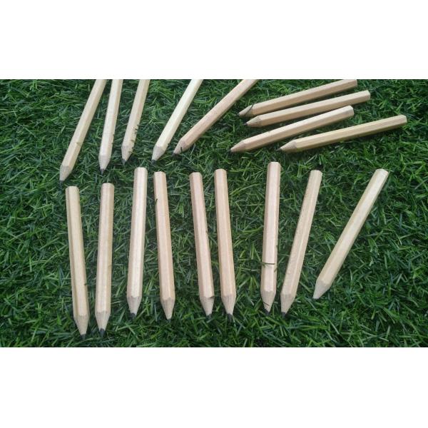 hexagon golf pencil , Hexagonal golf pencil , golf pencil , wooden pencil eraser , wood golf pencil