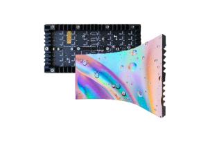Quality 240X120mm Curved LED Display Screen SMD1515 Indoor P2 LED Panel Module for sale