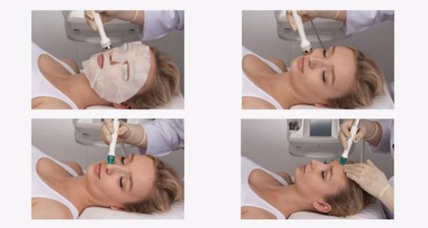 5 Handles Facial Oxygen Jet Peel Beauty Equipment Facial Oxygen Therapy Machine