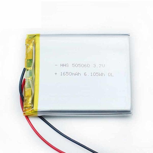 1C Discharge 3.7V 1650mAh Lipo Polymer Battery Pack PL505060