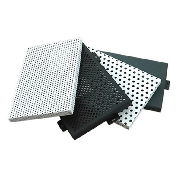 Elegant Appearance 3mm Aluminum 1050 Perforated Metal Panel