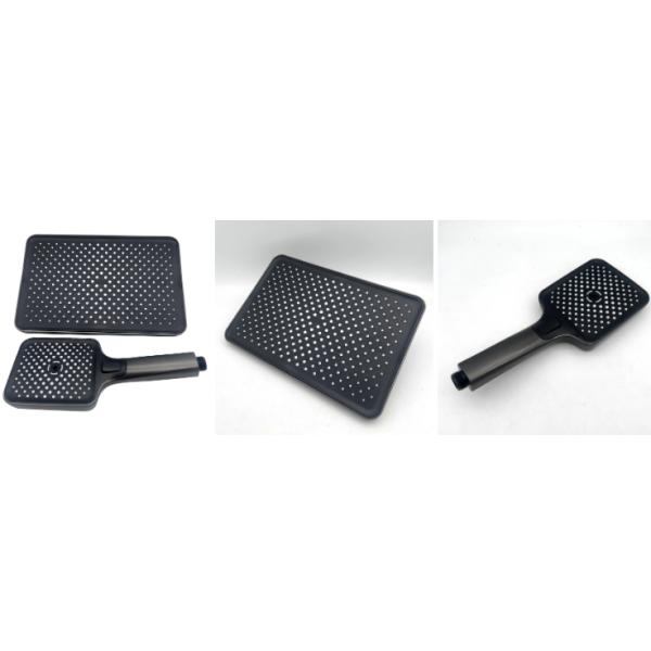 Polished High Pressure Wall Mounted Hand Held Shower Head Water Saving Efficiency