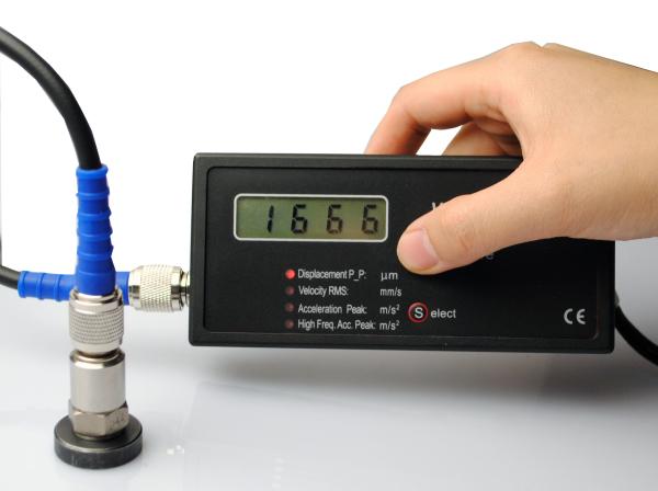 Portable Vibration Tester True RMS Measurement Measuring Vibration Velocity ,