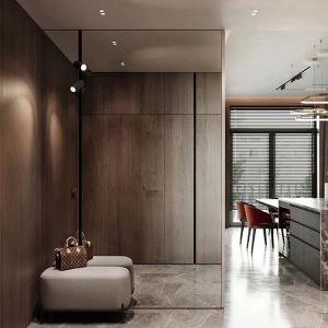 Promotion Wood PVC Wardrobes Portable Wardrobe Closet