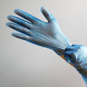Medica Use Disposable Protective Gloves , vinyl powder free disposable gloves