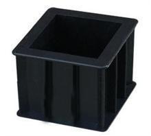 China Plastic / Iron Concrete test cube mould 100mm3 150mm3 on sale