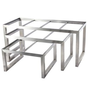Quality Stainless Steel Square Tube Table Frame Welding Polishing Plating for sale