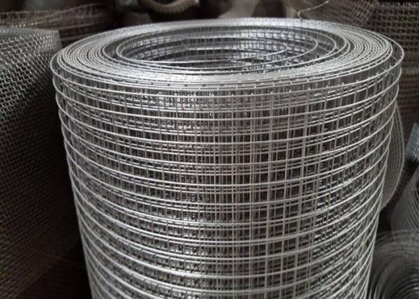 High Tensile Stainless Steel Welded Wire Cloth , Galvanised Weld Mesh Panels
