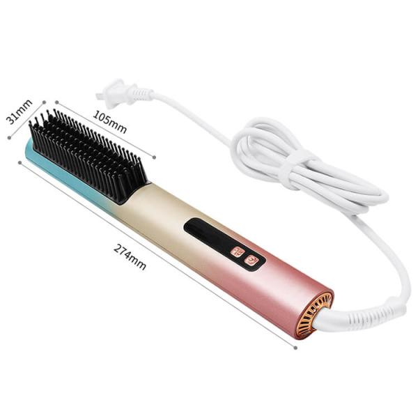OEM / ODM Customized Cold Air Hair Straightener Brush Private Label Anti Scald Comb