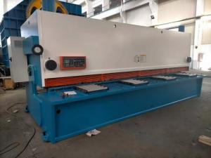 China 6m Length Cnc Hydraulic Shearing Machine Cut 8mm Thickness Stainless Steel on sale