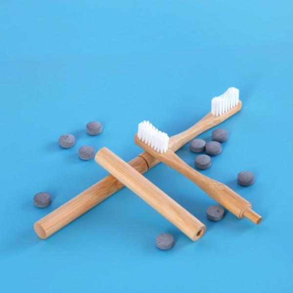 180 Pack No Plastic Fluoride Toothpaste Tablets Peppermint Charcoal Toothpaste Tabs