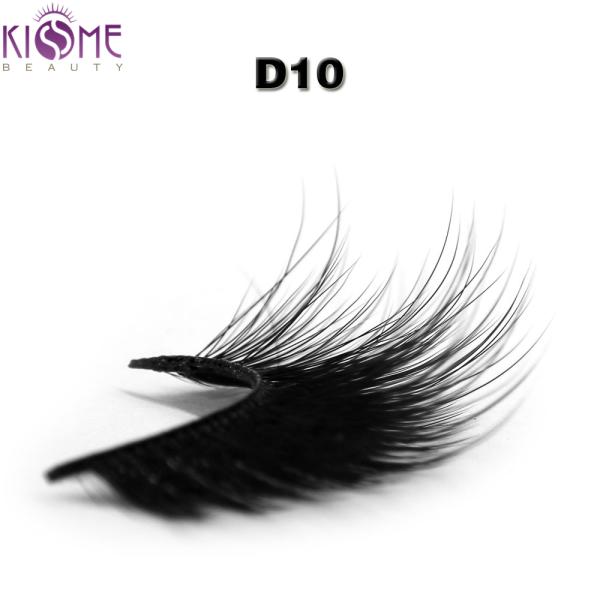 Durable Volume 3D Synthetic False Eyelashes Multi Curls Private Label
