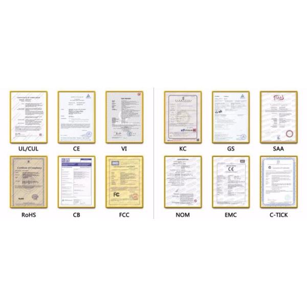 UL Listed Desktop Power Adapter 12V 1.5A 18W Output with 100V-240V Input for LED Lighting and Medical Applications