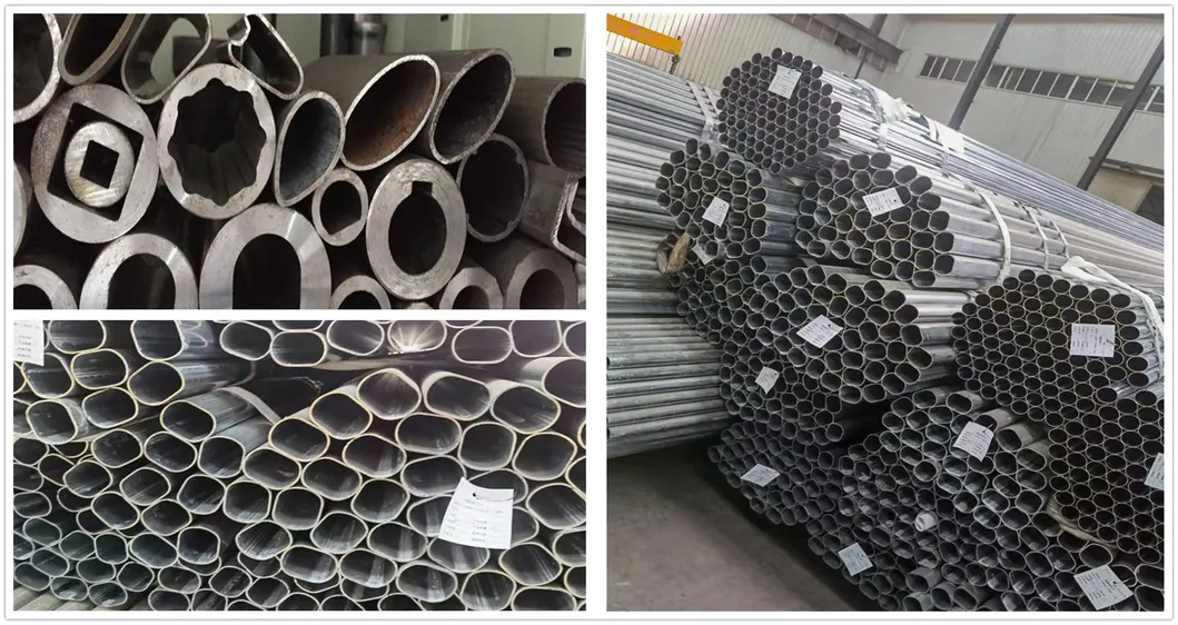 Performance Oval Bright/Black/Galvanized Surface ERW Welded Carbon Steel Pipe/Seamless Steel Pipe/Carbon Steel Pipe/Tubes Supply Spot!