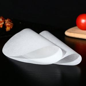 China Coloured Round CMYK Custom Printed Greaseproof Paper Silicone Coated on sale