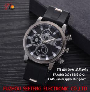 China wholesale Silicone watch  with alloycase and custom logo  Men's watch movement watch Suitable for climbing concise style on sale