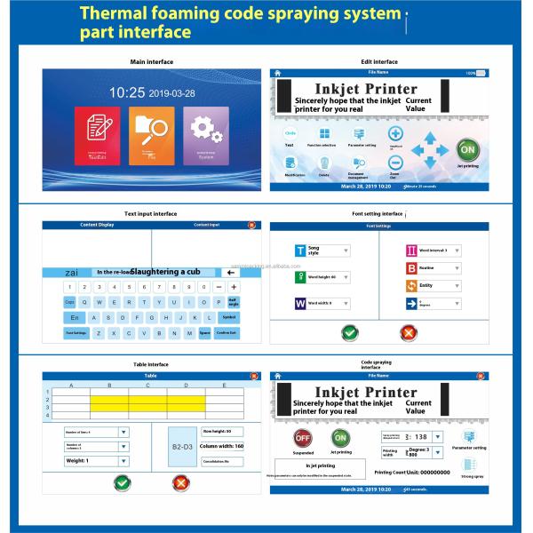 Portable Hand Date Coding Machine Inkjet Printer for Small Bottle Pouch Can Tin Box Ink Jet Printers