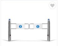 Quality 90 Degrees Turnstile Entrance Gates , Turnstile Security Systems Swing Gates for sale