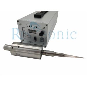 Quality One Piece Ultrasonic Cutting Device Non Woven Ultrasonic Slitting Machine for sale