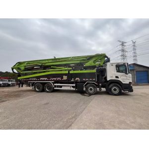 ZLJ5441THBSE Used Scania Concrete Pump Truck With Zoomlion Mounted Pump