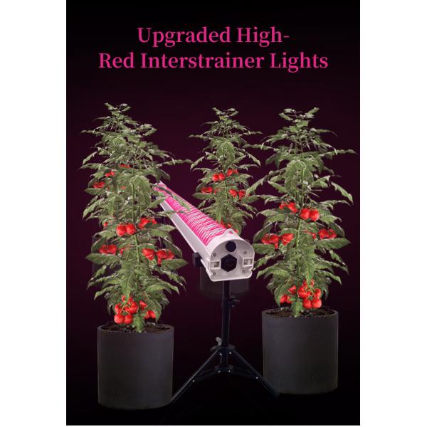 ANDY Dimmable Grow Tube SAMSUNG Chips High Red 660nm 730nm 4Ft 120W 150W Under Canopy Light LED Bar