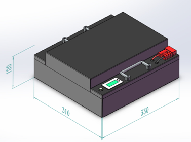 24v 50ah Lithium Ion AGV Battery Rechargeable Deep Cycle Battery Packs