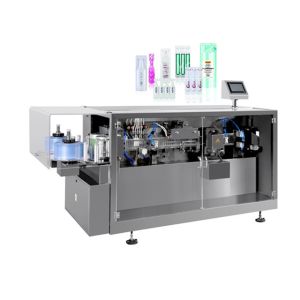 Mini Monodose Olive Oil Plastic Ampoule Filling Machine PLC Control