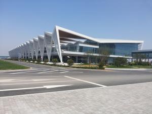 Quality Modern Steel Commercial Building With Security And Multi Purpose Function for sale