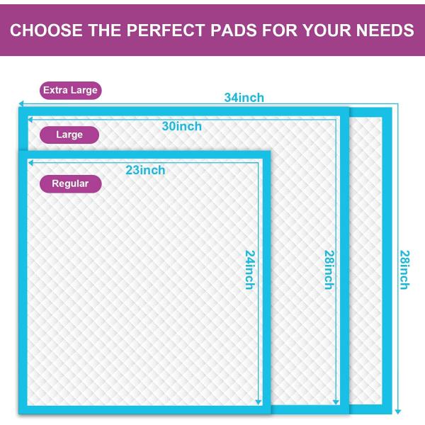 Disposable Printed Fluff Pulp Medical Bed Pad Training Pads for Adults 40X60 45X60 CM