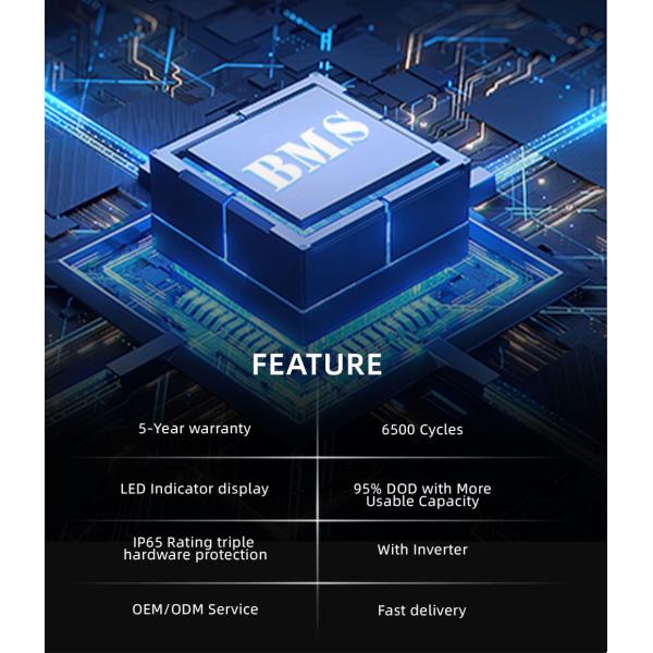 In One Industrial Design 10kWh 20kWh ESS With 8KW Inverter Storage System