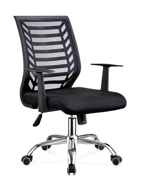 Buy Large Computer Work Chair , Simple Office Chair Net Back PP Frame / Arm at wholesale prices