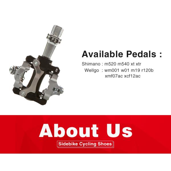 Lightweight Mountain Biking Sneakers Plastic Buckle Mesh Lining Material