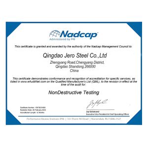 Qingdao Jero Steel Co., Ltd. Certifications