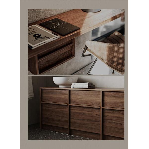 600mm Small Bathroom Storage Table Modern SGS Dressing And Washing Basin