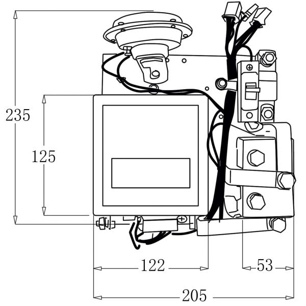 1207B-4102 Curtis 24V Motor Controller