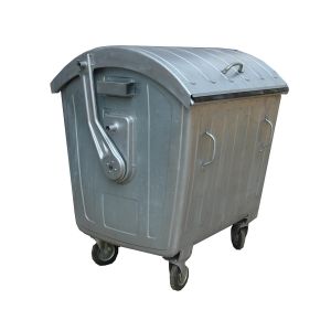 China 1100 Liters galvanised steel waste bin ,1100Liters garbage bin, on sale