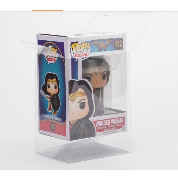 Plastic UV Coating Rectangular Clear Pvc Packaging Boxes