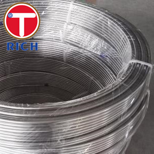 ASTM GB DIN Coiled Stainless Steel Hydraulic Tubing For Industrial Air Conditioning