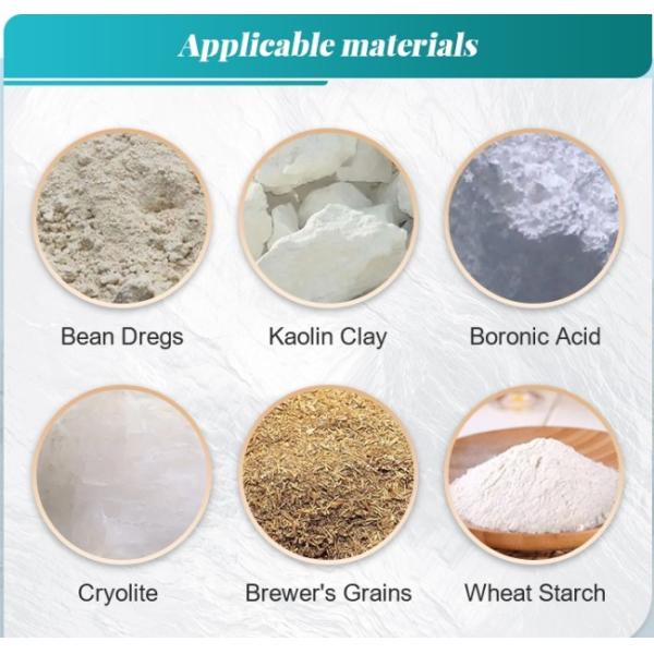 Revolving Vaporization Spin Flash Dryer Machine Airflow For Chemical Industry