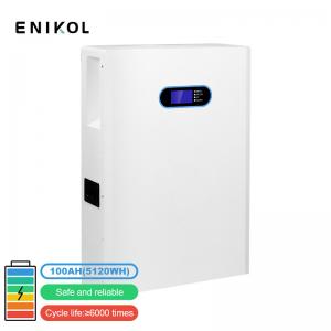 Quality Home Off Grid Wall Mounted LiFePo4 Battery 5kw 48V 100ah Lithium Ion Battery for sale