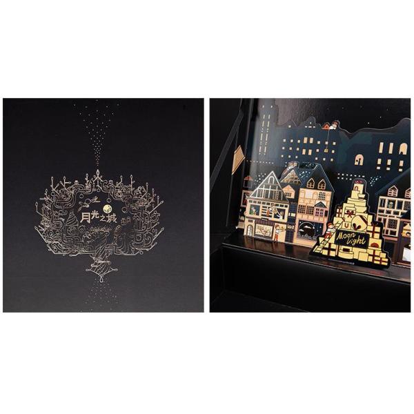 Luxury ECO-Friendly Wholesale Recycled Customised Printing Food Black gift box with lid