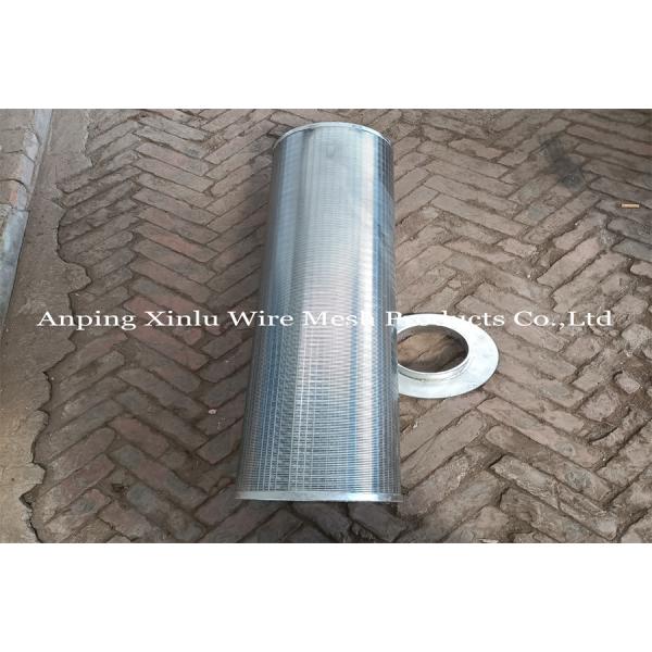 1.5 X 2mm 316L Reverse Continuous Slot Wedge Wire Screen Cylinder