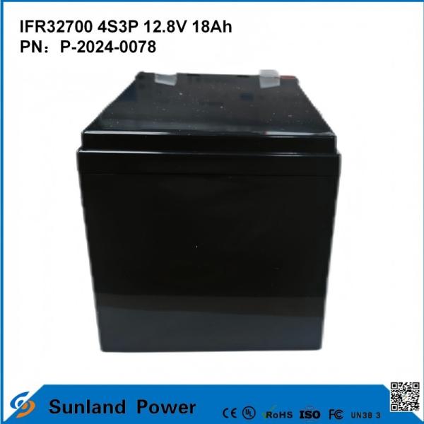 IFR32700 4S3P 12.8V 18Ah For Solar flood light High Bright LEDS Garden Solar Lights lifepo4 battery