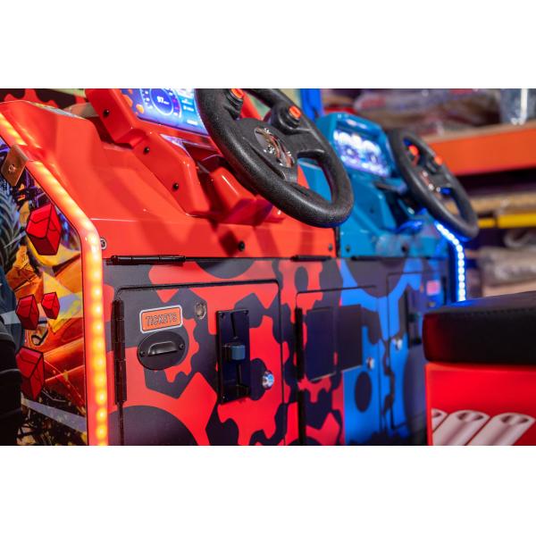 Dual Players Bigfoot Crush Action Packed Monster Truck Racing Game For Kids